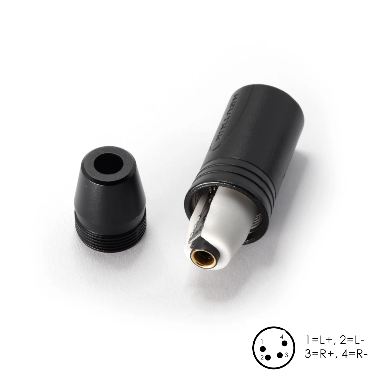 Adaptador para Dispositivos de Desktop Tradicionais para Fones de Ouvido Balanceado de 4 a 4.4mm Dispositivos de Áudio de 4.4mm Hifi Adaptador ou dd Xlr44b Xlr - Image 4