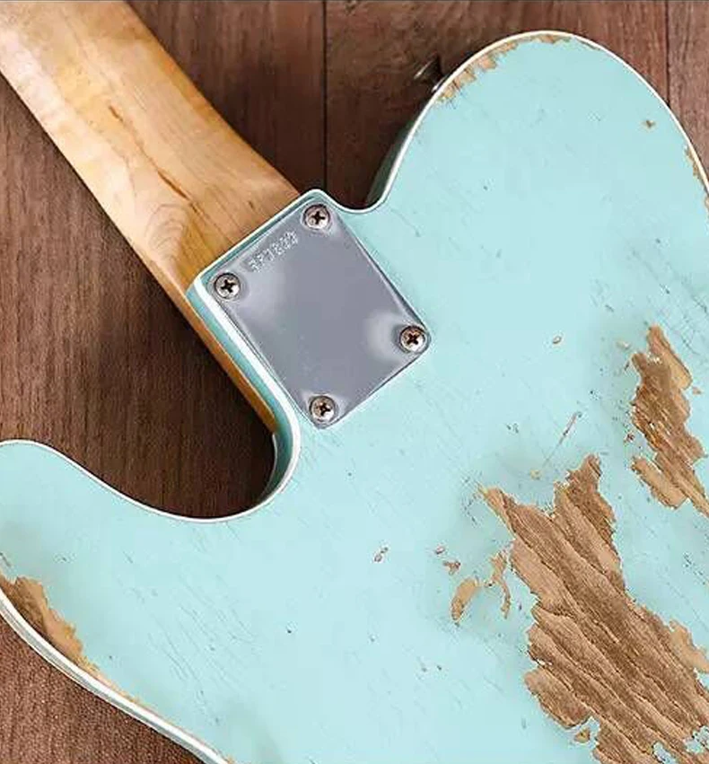 custom shop,New Style TELE  Electric Guitar,telecaster guitarra.Rosewood fingerboard.relics by hands.real photos299 (4)