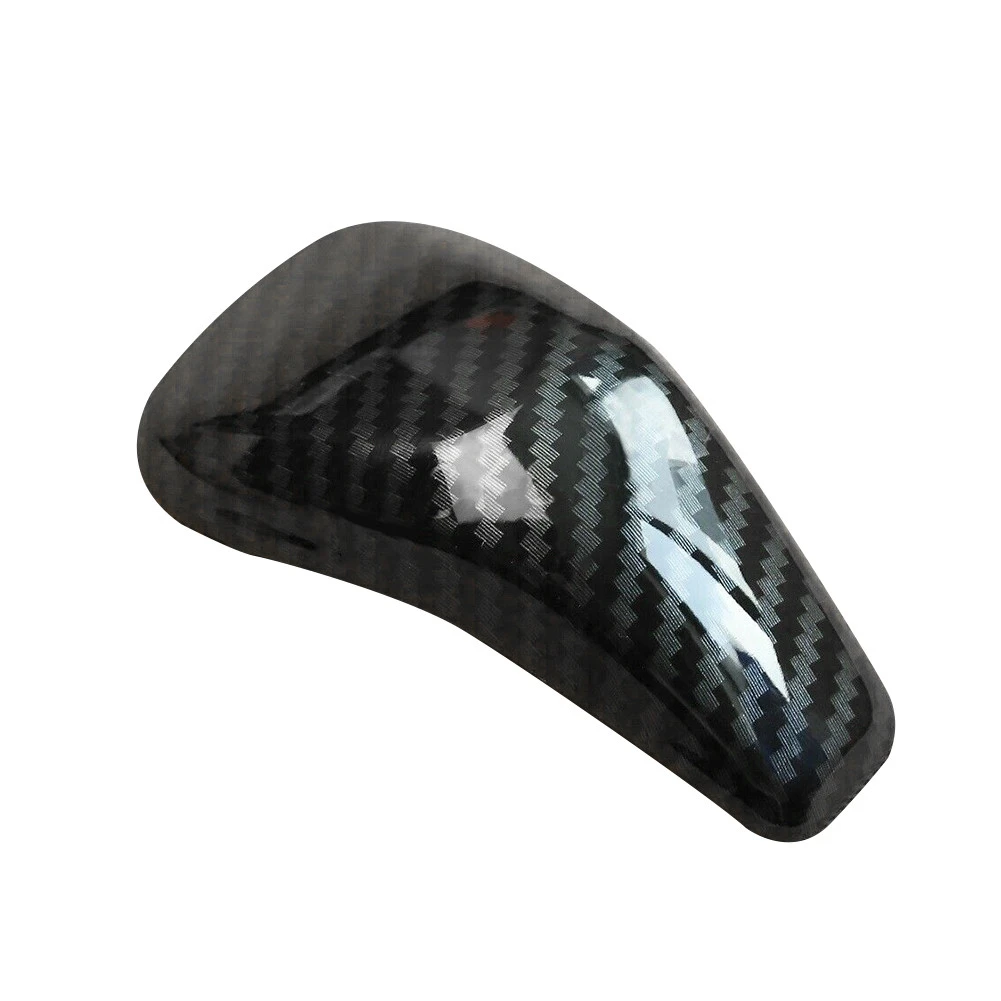 For Subaru Crosstrek Forester Impreza Gear Shift Lever Knob Cover Carbon Fiber
