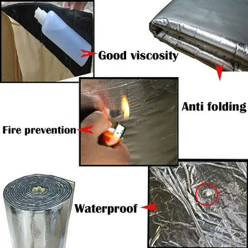 

Tools Car sound insulation Close-cell 100*50cm Waterproof Accessory Pad