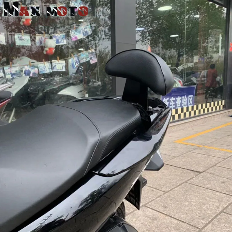 Для HONDA PCX150 PCX 150 Черная Кожаная Мотоциклетная задняя пассажирская спинка