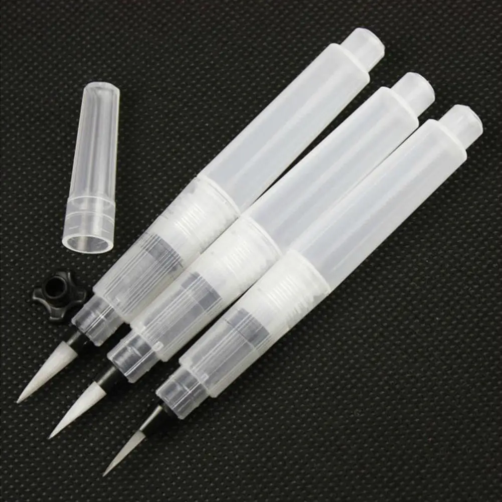 

WITUSE Refillable Paint Brush Water Brush Cake Tool Water Color Soft Head Calligraphy Drawing Painting Illustration Marker Pen