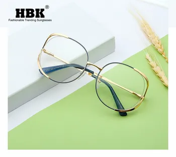 

Vintage Blue Light Blocking Glasses Frame Unisex Clear Lens Computer Goggles Spectacles Eyeglasses Men Unique Brand Design