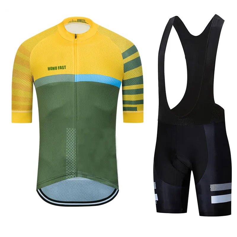 cycling set4 Летняя мужская велосипедная форма, комплекты для велоспорта, Джерси для шоссейного велосипеда, Майки для горного велосипеда, дышащая одежда для велоспорта - Цвет: cycling set4
