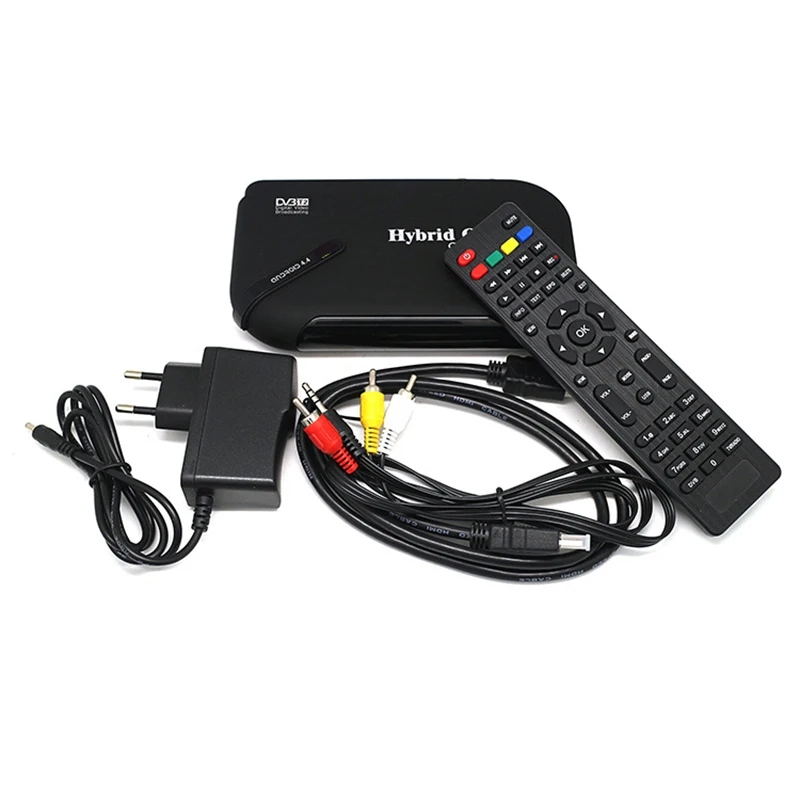 ТВ приставка с двумя режимами Android DVB T2 тюнер ОС Aandroid 5 1 четырехъядерный Amlogic S905