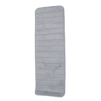

120x40cm Absorbent Nonslip Memory Foam Kitchen Bedroom Door Floor Mat Rug Carpet Gray