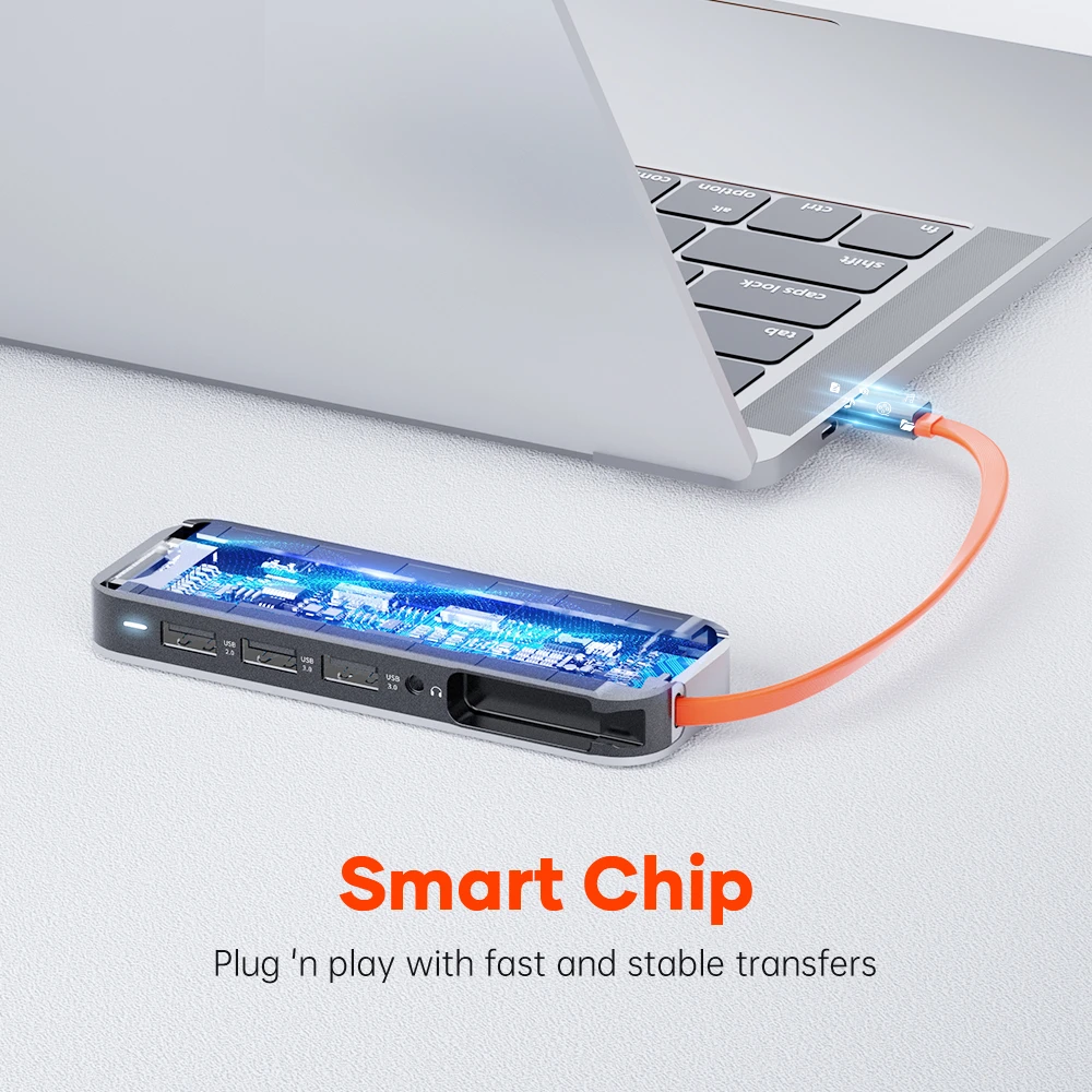 - ROCK USB HUB Type C To Multi USB 30 HDMICompatible VGA RJ45 Adapter Dock For MacBook Pro Air USBC Type C 31 Splitter HUB