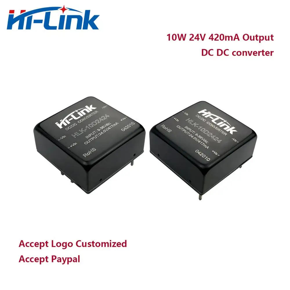 9 36 в до 24 В 420 мА Hi Link HLK 10D2424 mini dc to step down module 2 шт./лот Бесплатная доставка|Комплекты