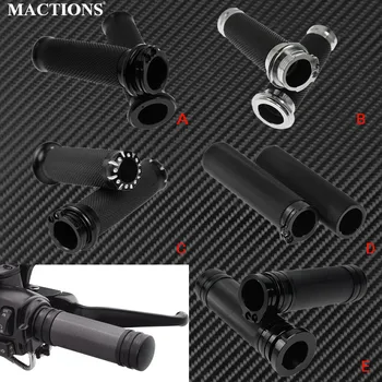 

Motorcycle 1''25mm Handlebar Grips CNC Handle Bar Grips For Harley Sportster Touring Dyna Softail Cruiser Bobber Chopper Custom