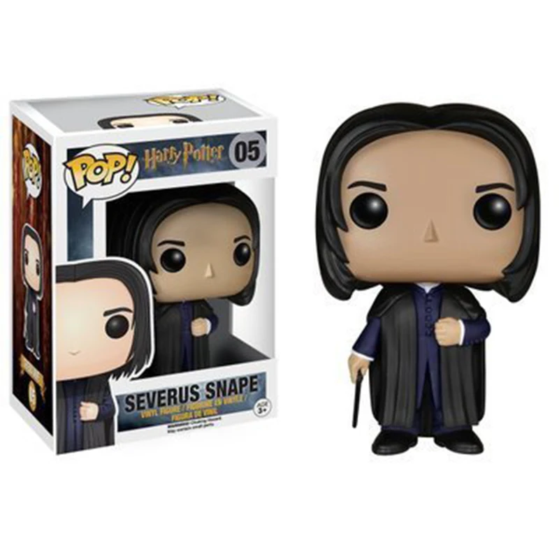 Funko POP Гарри Добби Северус Снейп 10 см Виниловая фигурка Коллекция Модель Фигурки Аниме игрушечные подарки Brinquedos 25F10