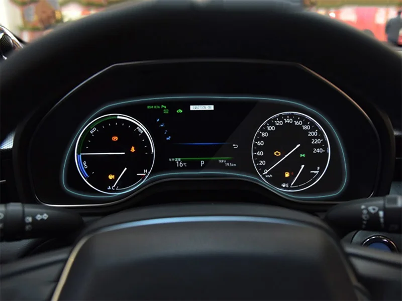 Автомобиль вождения приборной панели мягкий HD экран Защитная пленка для Toyota Avalon