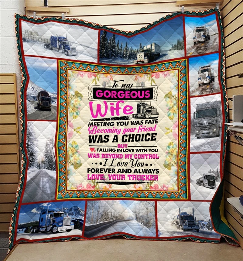 Summer-Truck-Driver-Print-Quilt-Kids-School-Adults-Bed-Soft-Warm-Thin-Blanket-Cotton-Quilt-King (2)