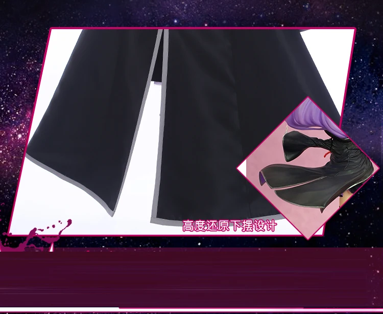 Fate Grand Order BB Matou Sakura Moon Cancer косплей костюм платье униформа костюмы для Хэллоуина для женщин аниме одежда наряд cos