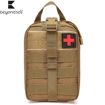 

10Inch 2L Outdoor Sports Tactical Bag First Aid Kit Camping Hiking Mountain Climbing Hunting Pack Storage Bags Pocket Pouch