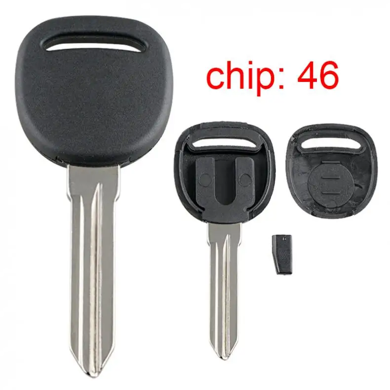 

Key Shell Blank Uncut Replacement Key Case with 46 Chip and Right Slot Fit for Chevrolet / GMC