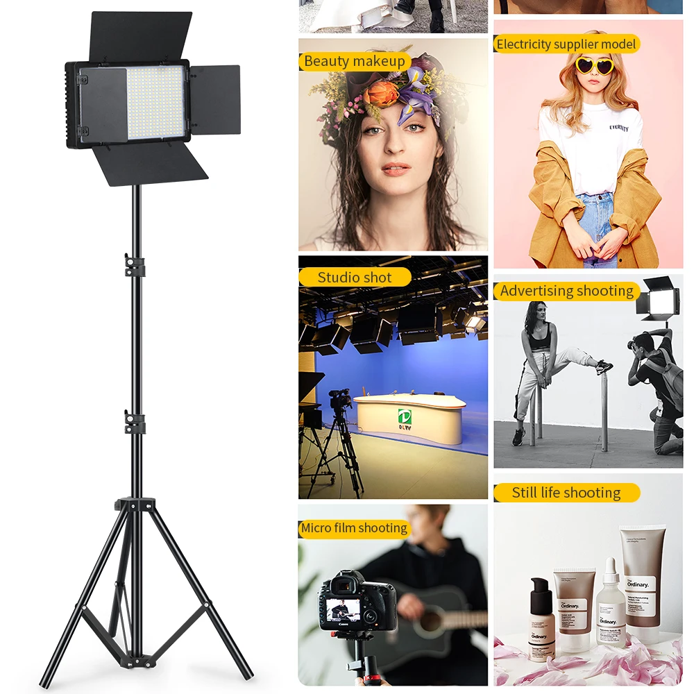 U600 painel de luz de vídeo led