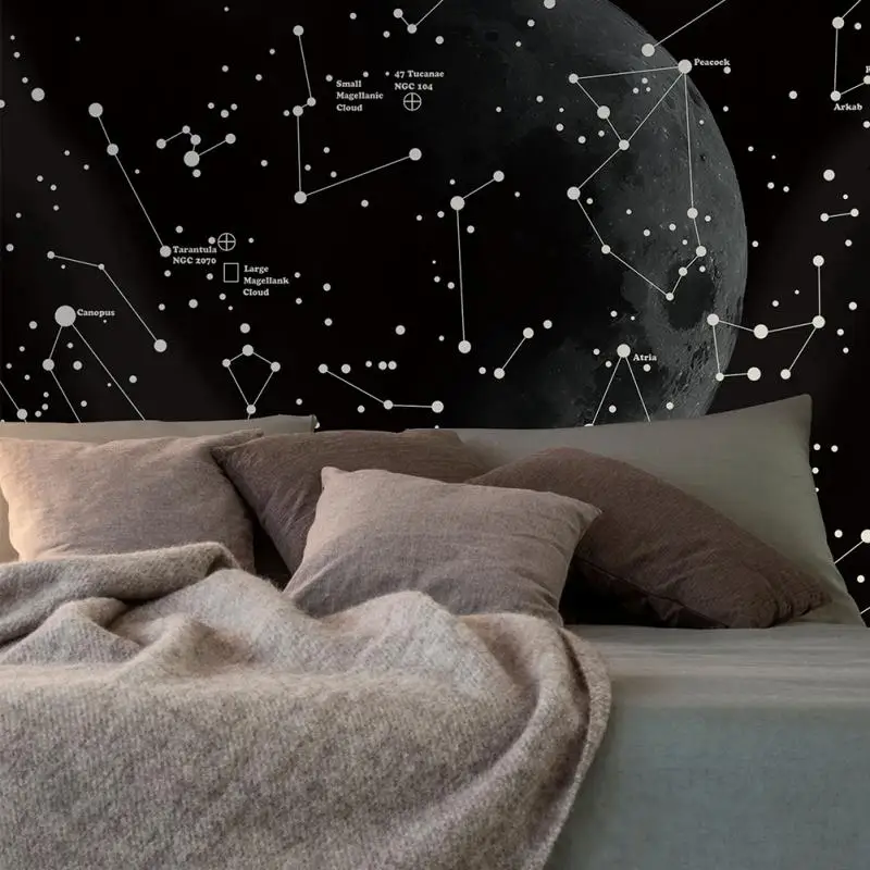  Hanging Cloth Constellation Tapestry Printing Hanging Picture Tablecloth beach towel wall decoratio