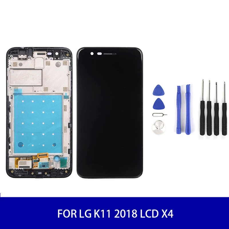 Najtaniej Dla LG K11 2018 wyświetlacz Lcd X4 ekran dotykowy Panel Digitizer montaż części wymienne do ekranu 1280*720