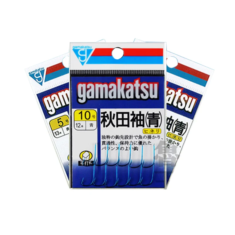 6packs/lot Gamakatsu C1sd4 Fishing Hooks Catfish Sea Cyanblue Hooks