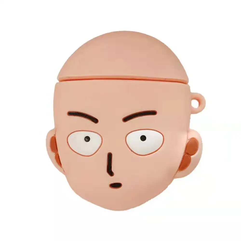 One Punch-Man Mini мягкий ударостойкий силиконовый чехол для Apple гарнитура для airpods Чехлы ультра тонкая форма для боевых искусств защитный чехол