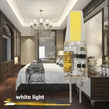 

G4 LED Bulb COB Crystal Lamp Chandelier Warm/Cool White Energy Saving Environmental Protection for Home Decoration