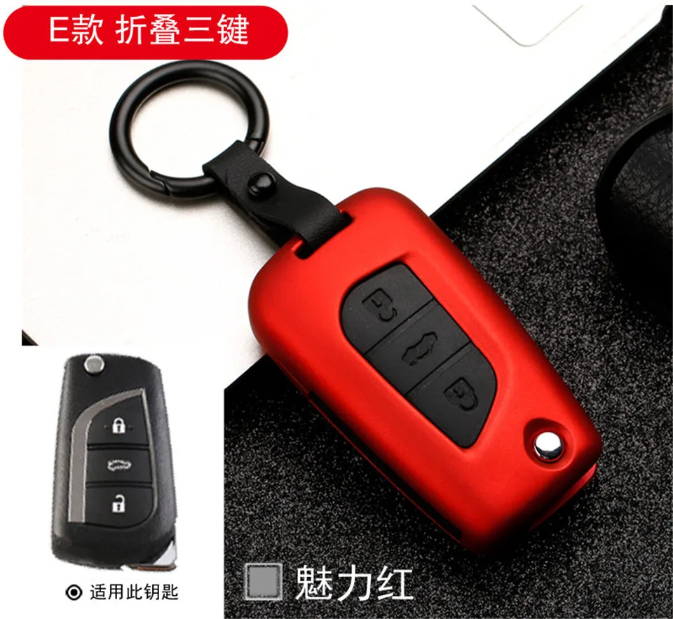 Durevole duro di Modo di Chiave Auto Chiave A Distanza del Supporto di Caso Della Copertura Completa Per Toyota Hilux Revo Innova Rav4 Fortuner Accessori portachiavi - H84ffc13ae8bc4134897095a3d5fc339ac