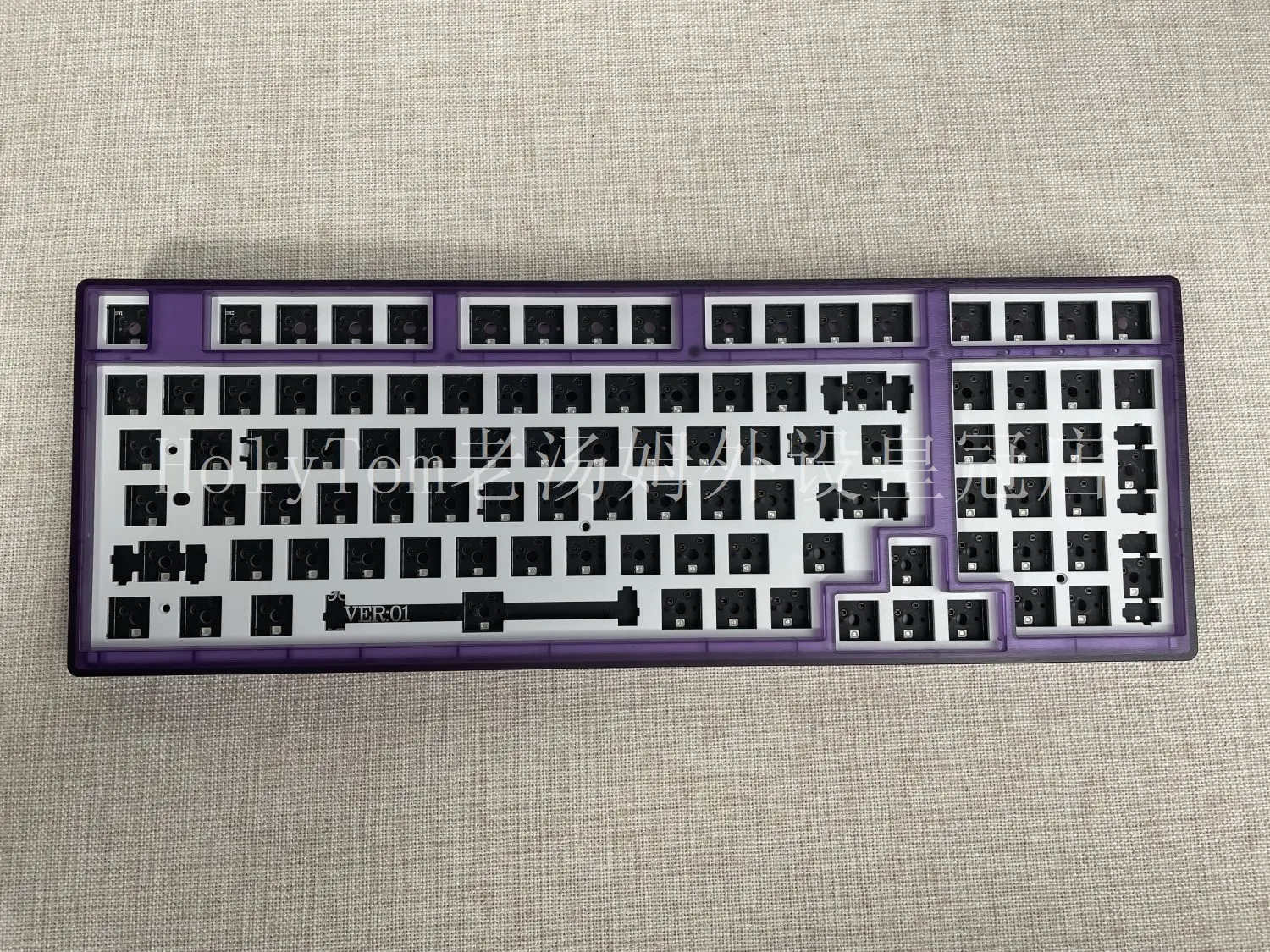 Tom980-シングルスワップ可能なメカニカルキーボードキット,3つの