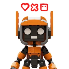 

New DIY K-VRC Love-Death-Robot Model Building Block Bricks Toy Creativity Animation Smart Future Robot Cat Children Gfit