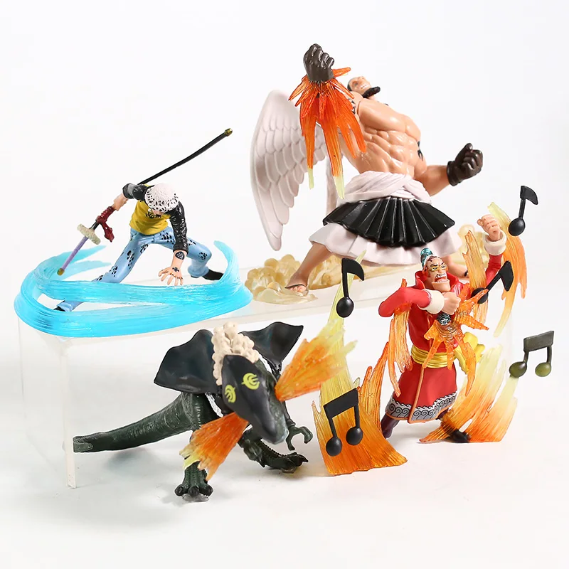 Одна штука Choshinsei Trafalgar Law Urouge X Drake Scratchmen Apoo PVC Фигурки коллекционные игрушки 4