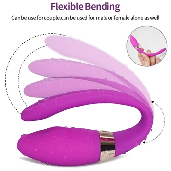 Wireless Remote Control Double Vibrators For Couple Wearable Dildo Female G Spot Stimulator Sex Toys Goods For Women Adults 18 4