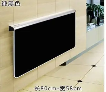 Solid wood wall table direct selling folding table dining wall hanging dining writing de