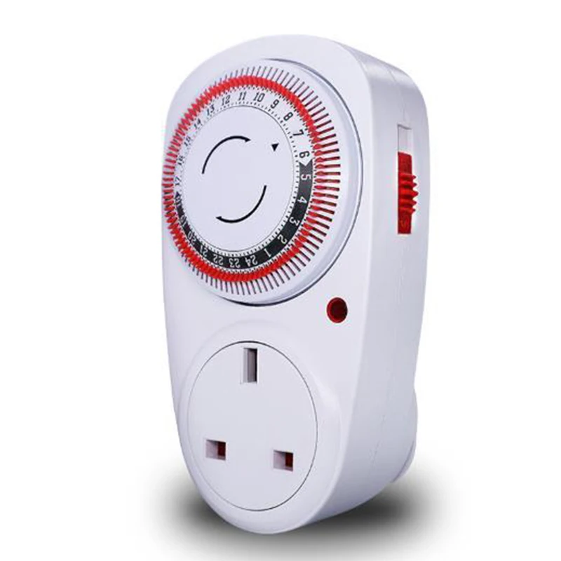 

1*Socket Programmable Timing Smart Switch Socket Mechanical UK/US/EU Plug Countdown High Quality