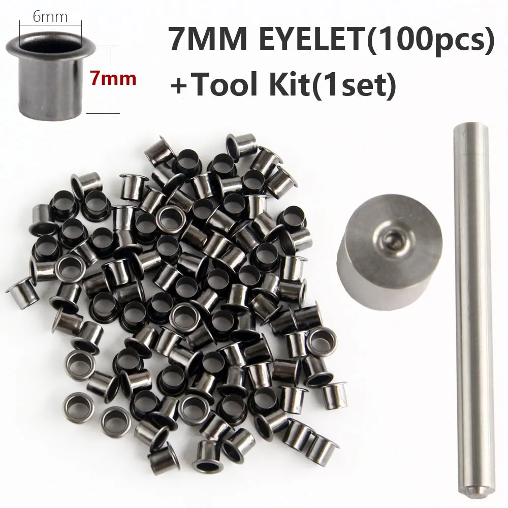 100 Pieces Eyelets For Diy Kydex Sheath Making 7mm Rivet Hand Tool Parts  7x6mm - Tool Parts - AliExpress