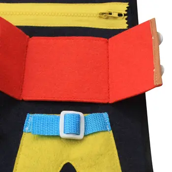 

Toddlers Learn to Dress Bag Preschool Kids Education Toy Boards Children Gifts GXMB