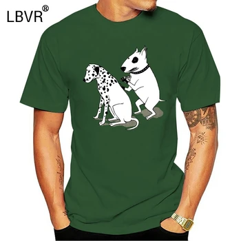 

Men Summer T Shirts Short Sleeve Pittbul Tattooing Dalmatian Dog Doctor Funny Men O Collar Short Sleeve Clothing T Shirt