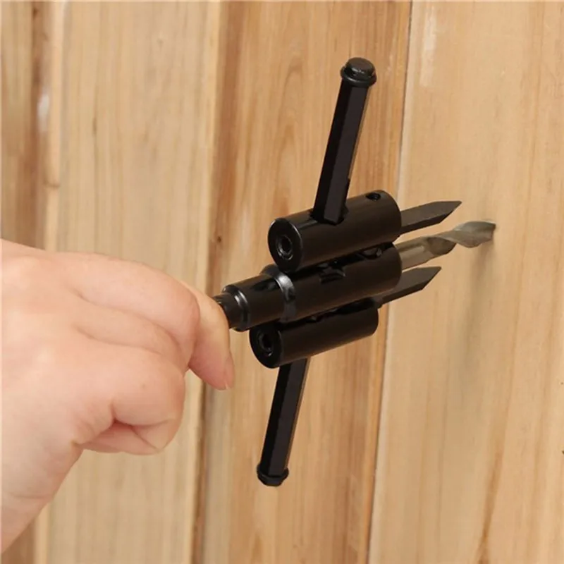 Multi-functions Metal Wood Circle Hole Saw Drill Bit Cutter Kit woodworking cut DIY Hole Tool Center Drill Bits aircraft Hard
