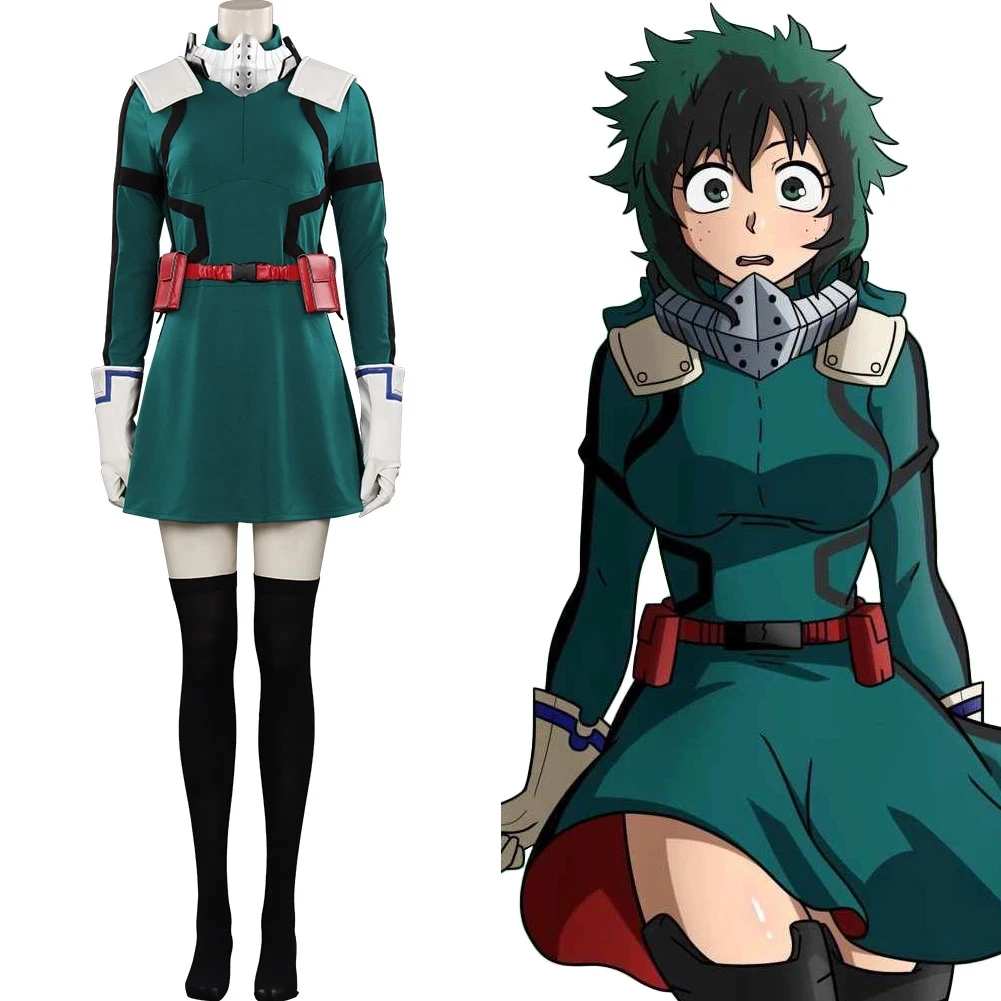 Костюм для косплея мидория моя геройская Академия Izuku, наряды, костюмы на Хэллоуин, карнавальный костюм на заказ любого размера