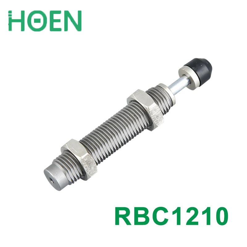 Amortecedor para Cilindro de ar Pneumático Rbc1210 Rbc 1210 O.d Tamanho da Linha 12 mm Curso 10 mm tipo Smc Buffer com Tampa