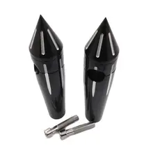 6" Rise Motorcycle Black Handlebar 1" 25mm Risers For Harley Honda Yamaha Suzuki Kawasaki Chopper Motorcycle