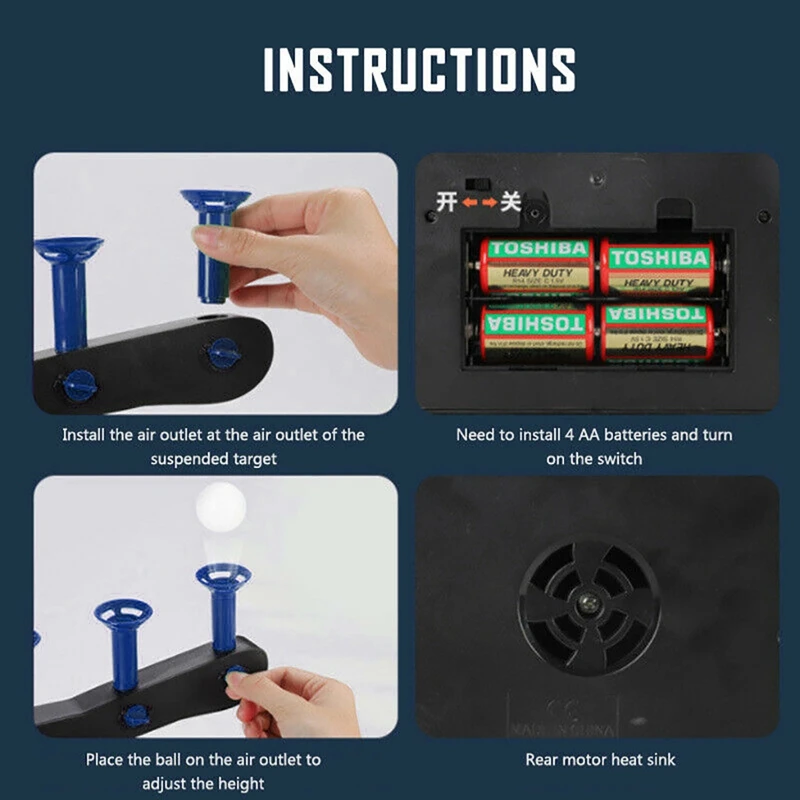 Игрушки для стрельбы USB электрически подвесные Flyball цель плавающая Airshot игра пена