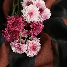 Высокое качество шелковая конопля ткани-окрашенные полосы tissu высокого класса платья, одежда, брюки и платья пэчворк