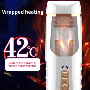 Automatic Rotation Sex Machines Male Masturbator Cup Silicone Vagina Real Pussy Blowjob Pocket Adult Masturbation Toys for Men