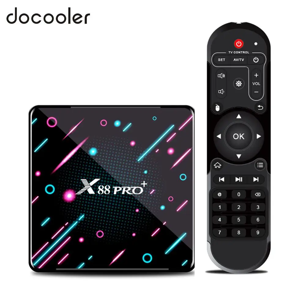 ТВ-приставка X88 PRO Plus Android 9,0 4 Гб 128 Гб Rockchip RK3368 1080p 4K HD медиаплеер BT4.0 2,4G/5G WiFi телеприставка 4 ГБ 32 ГБ/64 ГБ
