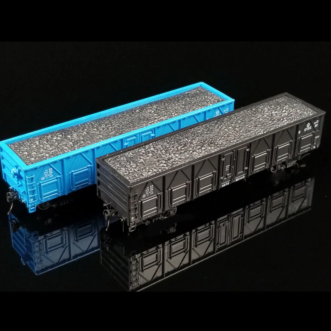 1: 87 HO Масштаб песка стол C70 Гондола автомобиль открытый грузовой автомобиль модель номер на автомобиле случайный-черный