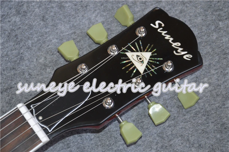 Suneye Bungurdant Стандартный электрогитара белая окантовка для гитары Electrica ra тремоло Floyd Rose гитары