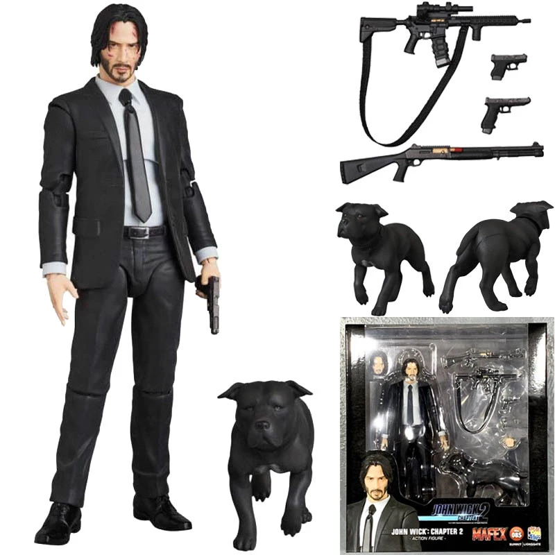 John Wick Action Figure Mafex 085 