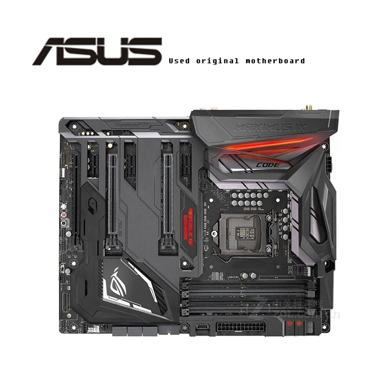 Материнская плата для Asus ROG MAXIMUS IX оригинальная б/у материнская Intel Z270 Z270M DDR4 LGA 1151