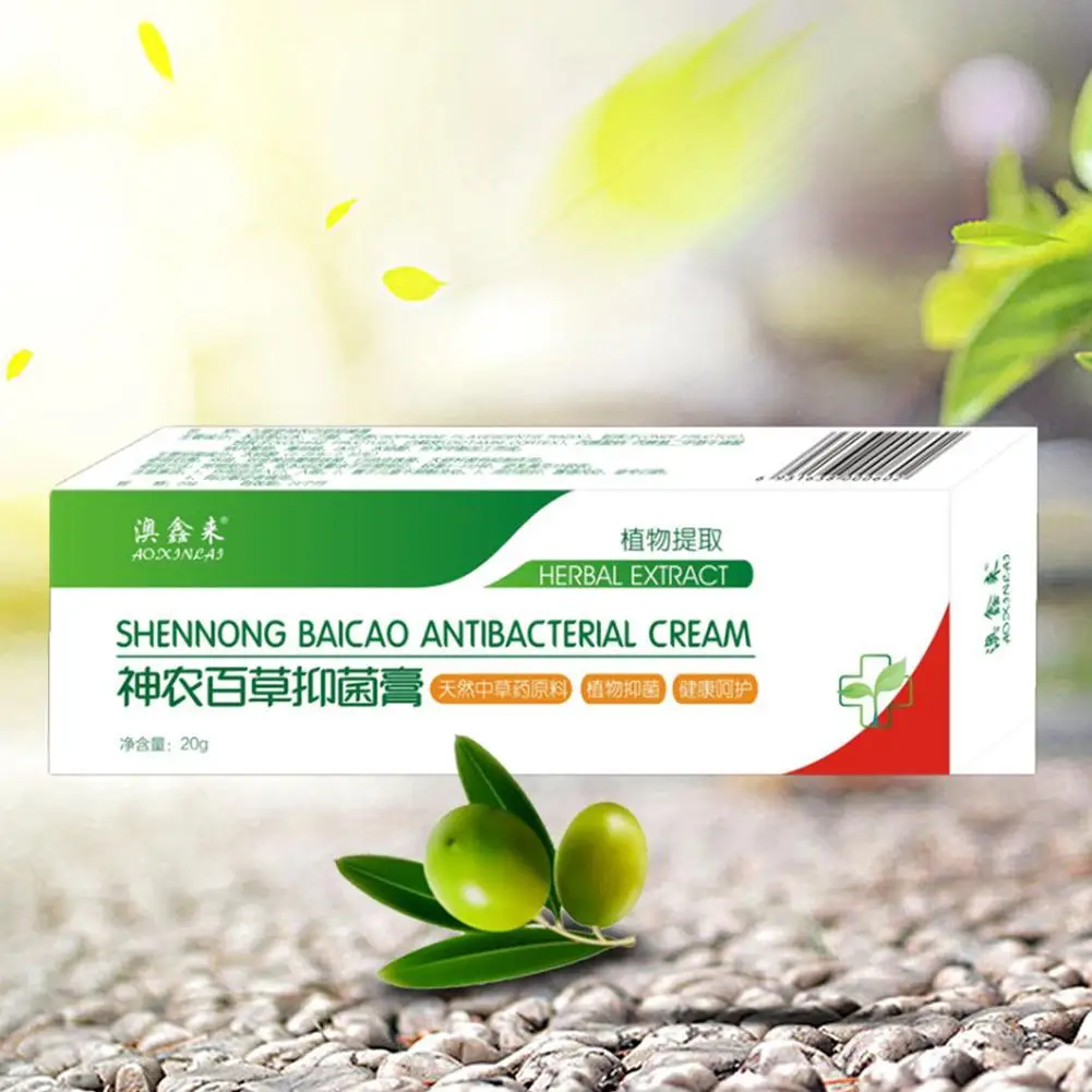 20 г натуральный присущая средствам китайской медицины травяной Антибактериальный пилинг крем псориаз экзема мазь лечение высокое