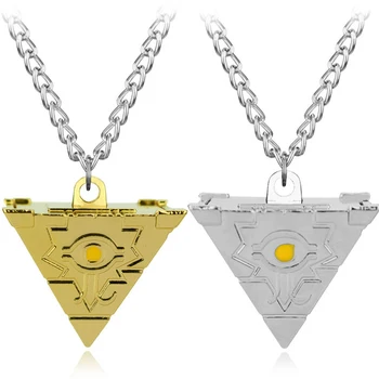 

Anime necklace Yu-Gi-Oh YGO Millenium Puzzle YuGiOh Yugi Millennium Pendant Necklace for Women and Men Jewelry dropshipping