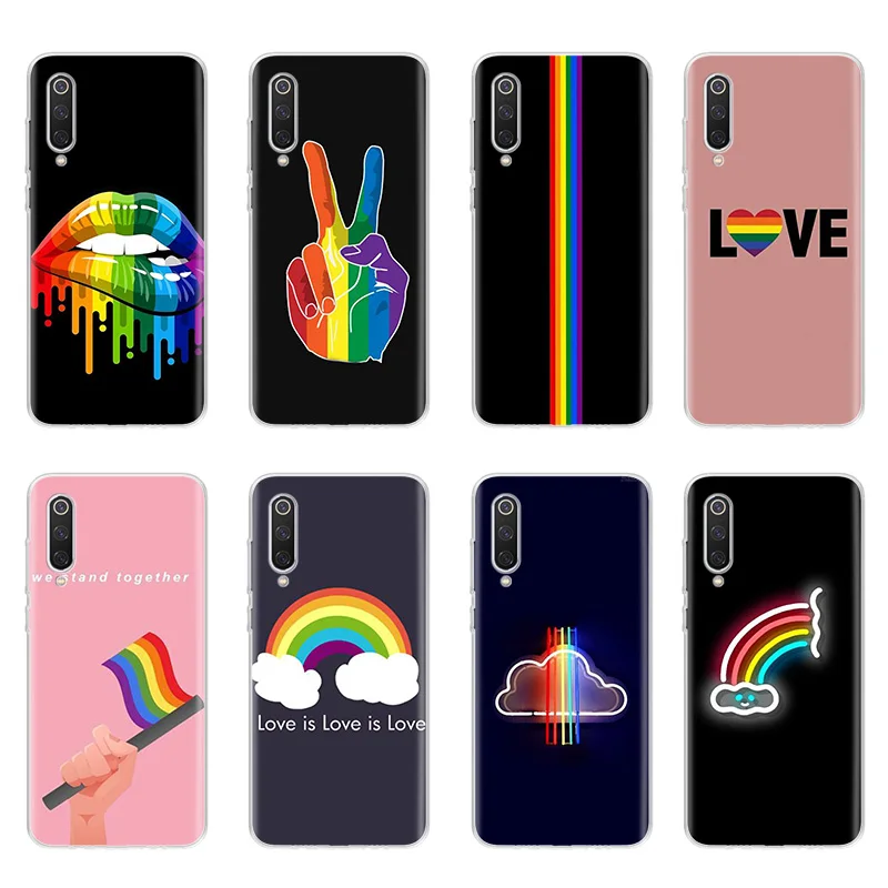 Гей лесбиянок для Xiaomi Mi 9T K20 8 9 10 SE CC9 CC9E A3 A2 A1 5X 6X чехол мягкий Redmi Note S Pro Lite Coque Ba |